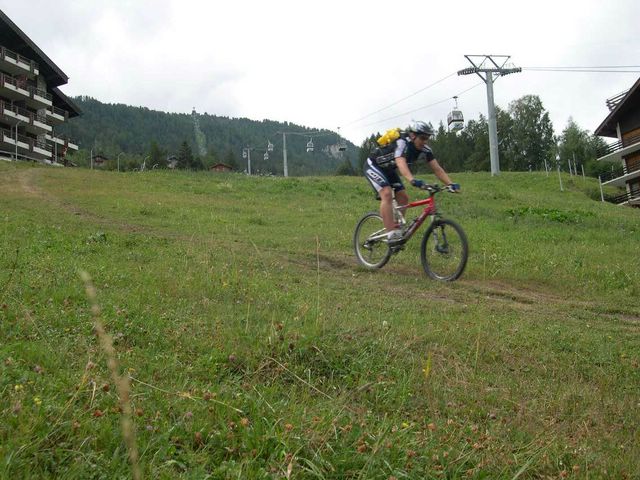 une piste de ski de Haute-Nendaz